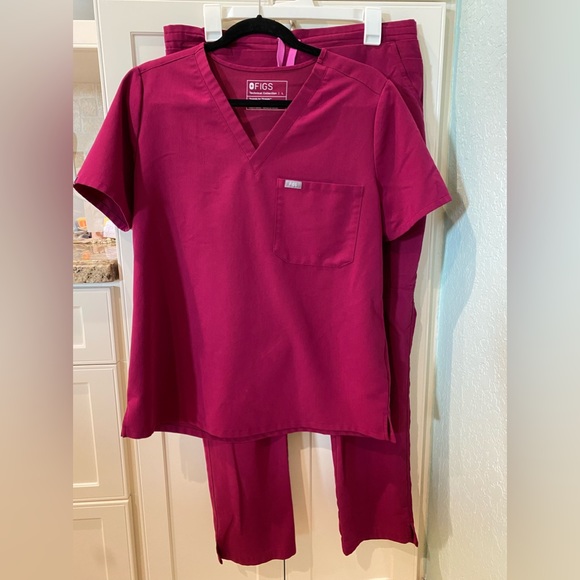 Figs | Other | Figs Blue Set Large Top And Large Bottom Euc As Seen In ...